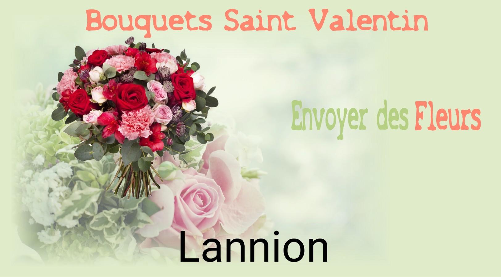 Roses de Saint-Valentin livrées à Lannion